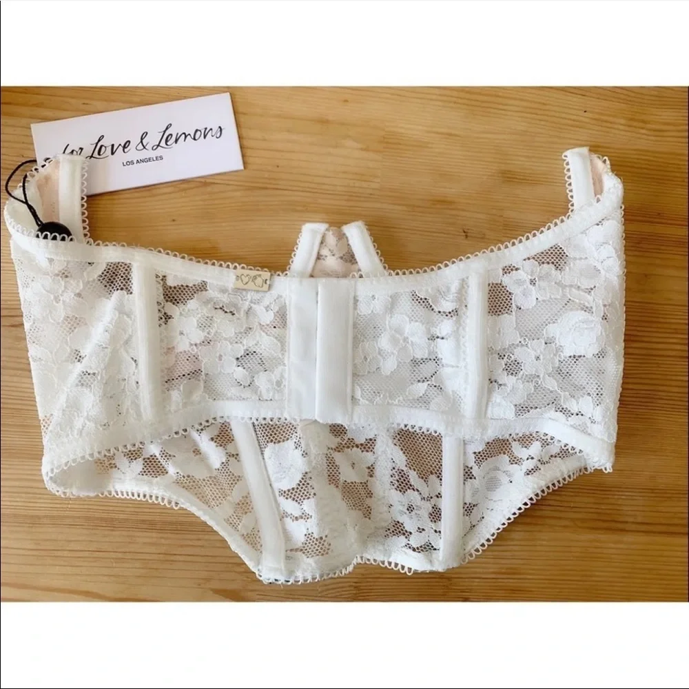 For Love & Lemons Violeta Lace Corset - Picture 2 of 9